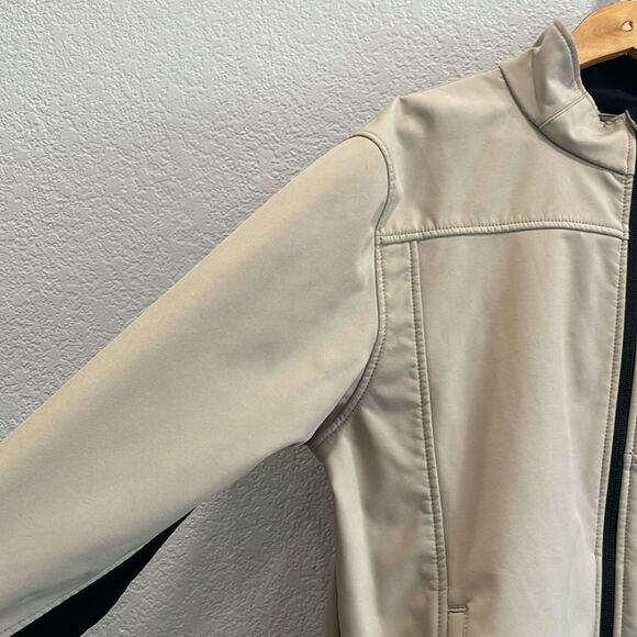 RedHead Black & Tan SoftShell Windproof Jacket Size Large - Picture 2 of 8